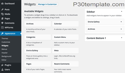 How to Add and Use Widgets in WordPress