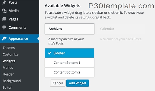 How to Add and Use Widgets in WordPress